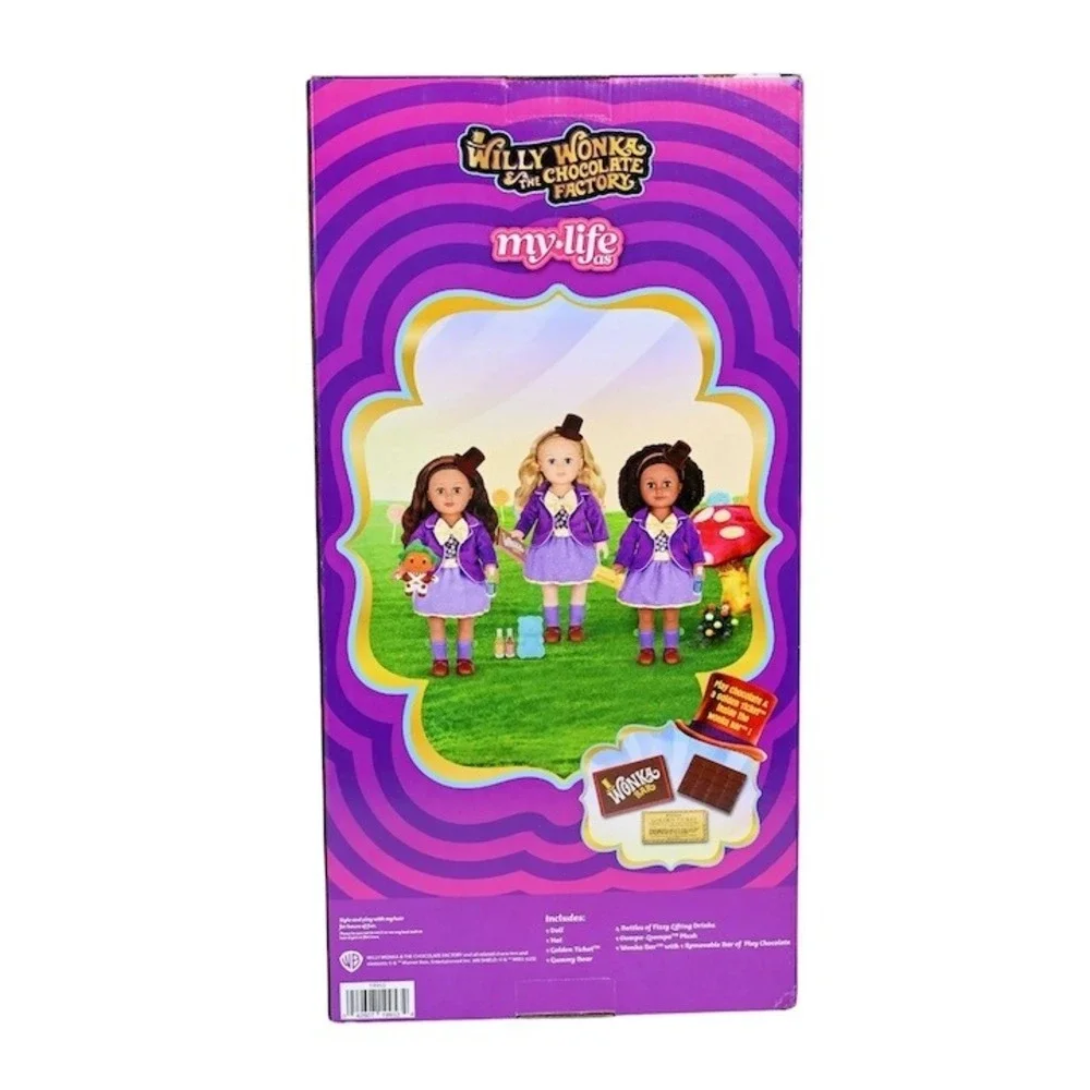 My Life As Willy Wonka and the Chocolate Factory 18 inch Doll 11 Piece Set New - Picture 5 of 6